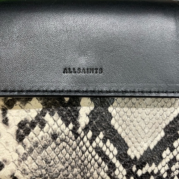 AllSaints Wallet -Snake Print. NWT - Picture 3 of 7